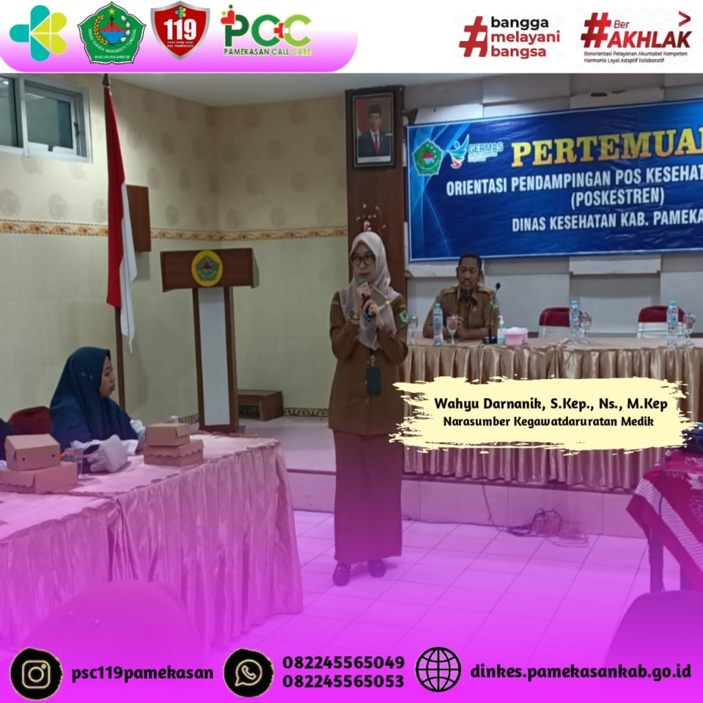 Orientasi Pendampingan Pos Kesehatan Pesantren